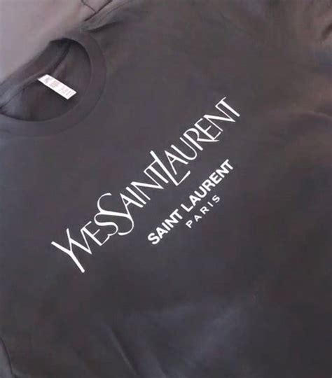 yves saint laurent long sleeve t shirt|ysl t shirt vintage.